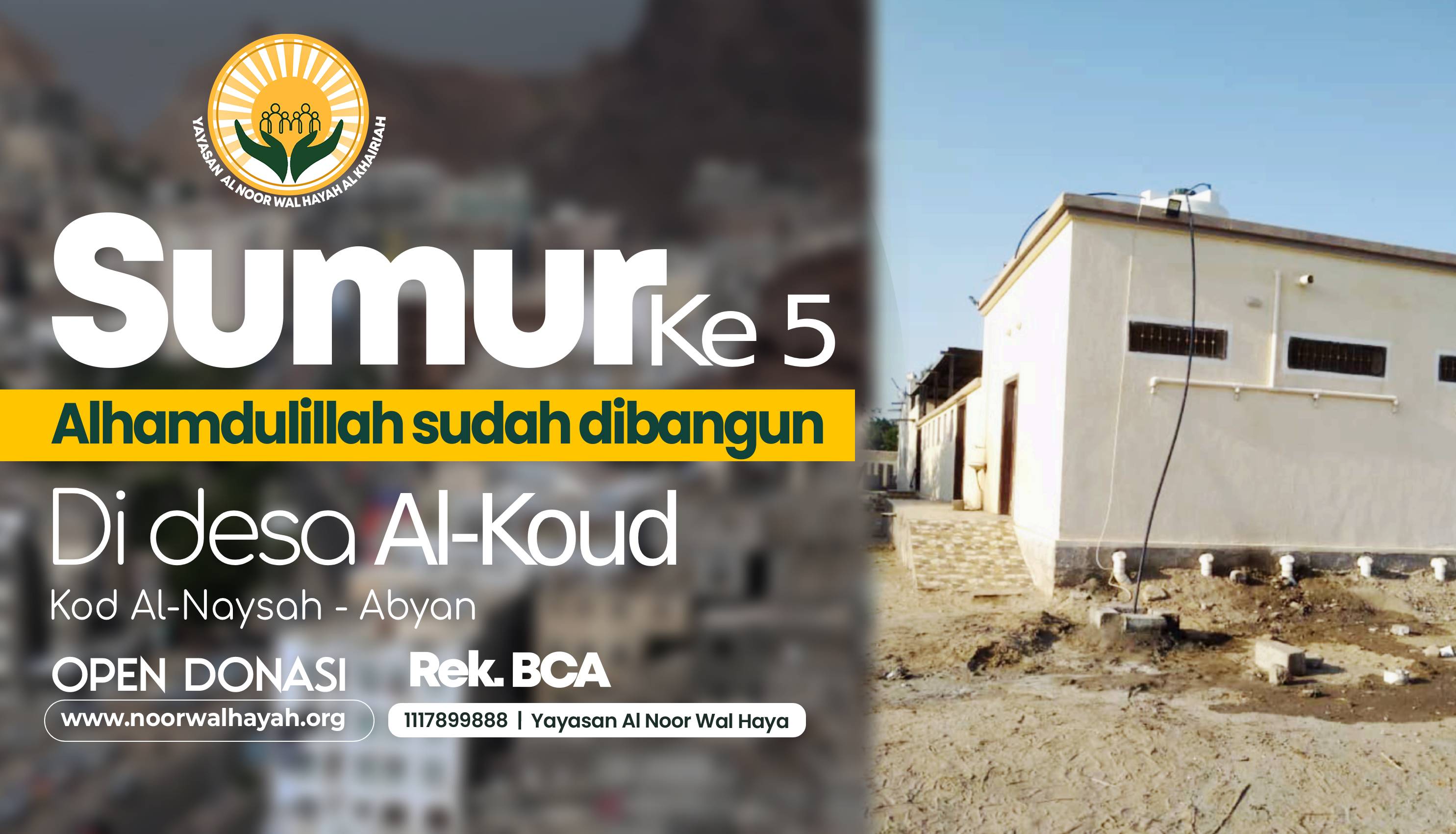 Sumur Air Bersih Kelima