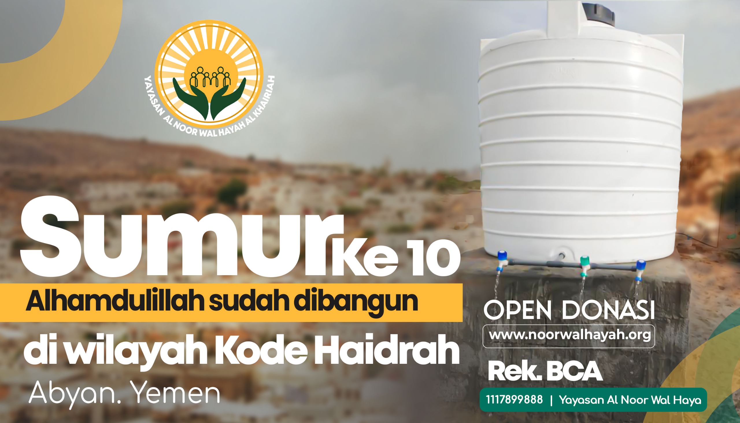 Sumur Air Bersih Kesepuluh