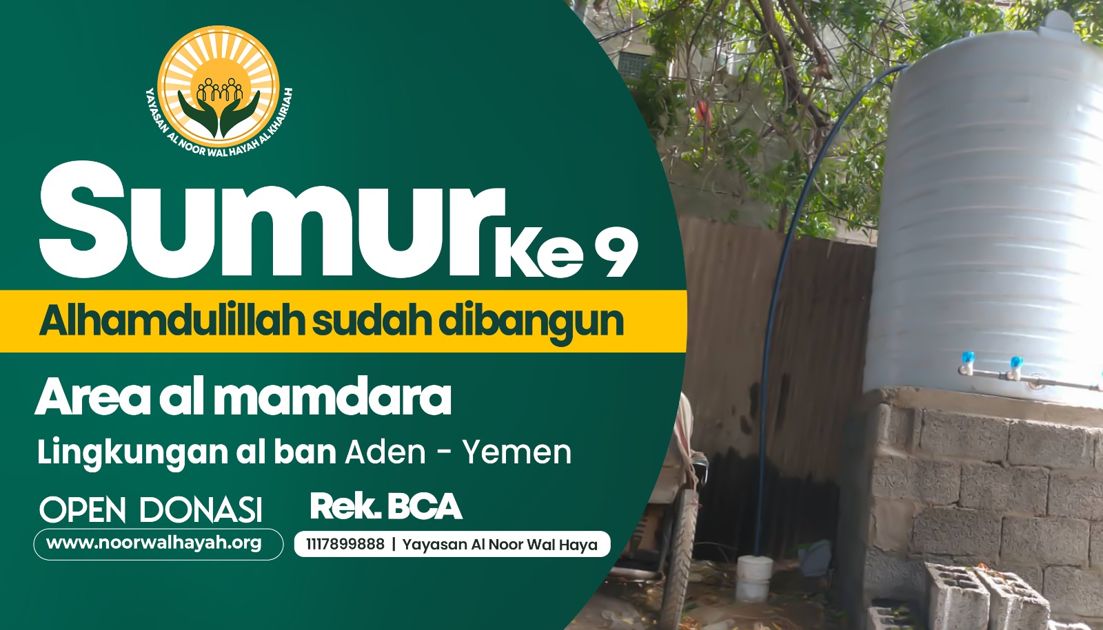 Sumur Air Bersih Ke Sembilan